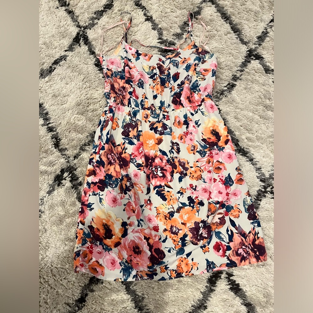 Vintage Floral Dress